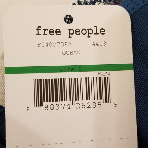 FREE PEOPLE LACE TRULY MADLY DEEPLY BRALETTE LARGE - Picture 6 of 8